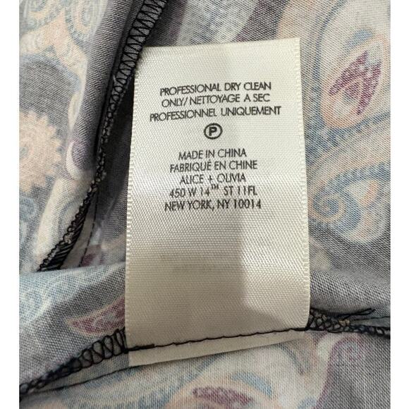 Alice + Olivia Julissa Empire Waist Mini Dress Now And Forever Tangerine Size 6 - Picture 16 of 16